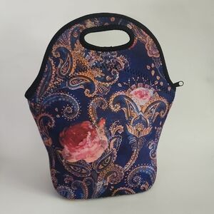 Floral Paisley Lunch Bag 🍰